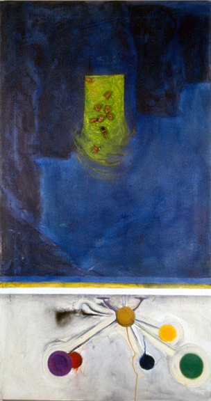 A view to my soul, 1990, oil, assemblage on canvas, ©2011, PPCD, LLC