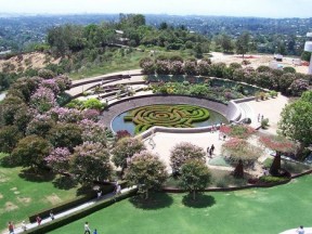 Robert Irwin's Garden at the Getty Center, LA
