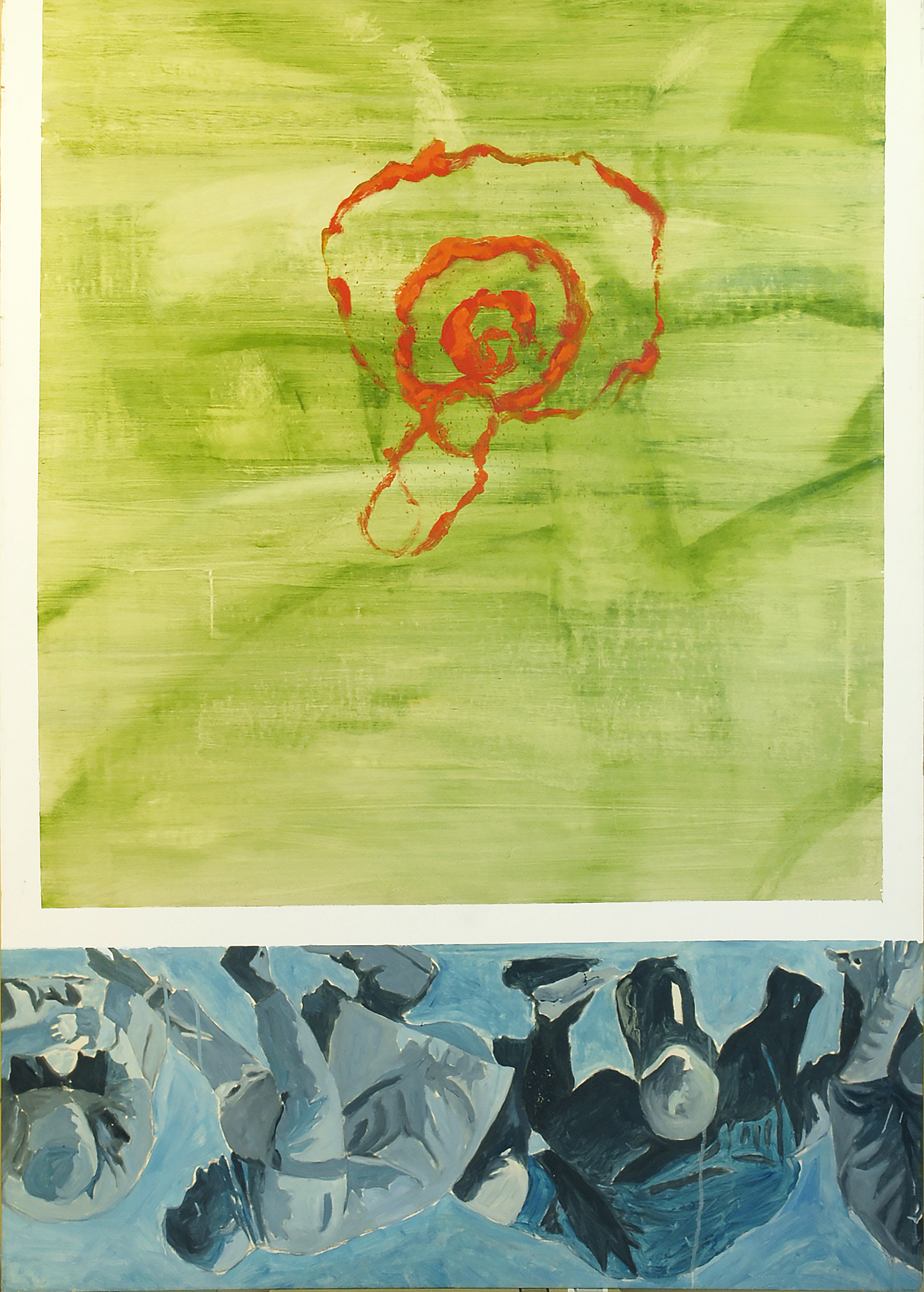 Rosebud, 66x46, 1996, oil on canvas, PE Pinkman